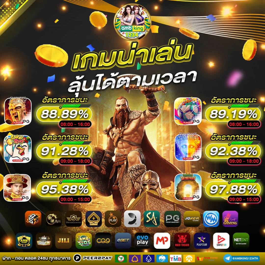 เว็บตรง ไม่ผ่านเอเย่นต์ - แบนเนอร์โปรโมชั่น