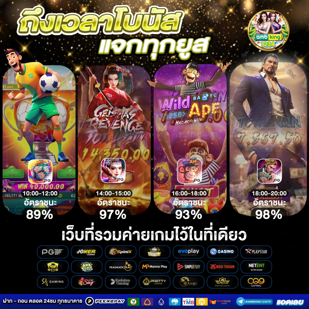 เว็บเกมสล็อต - แบนเนอร์โปรโมชั่น