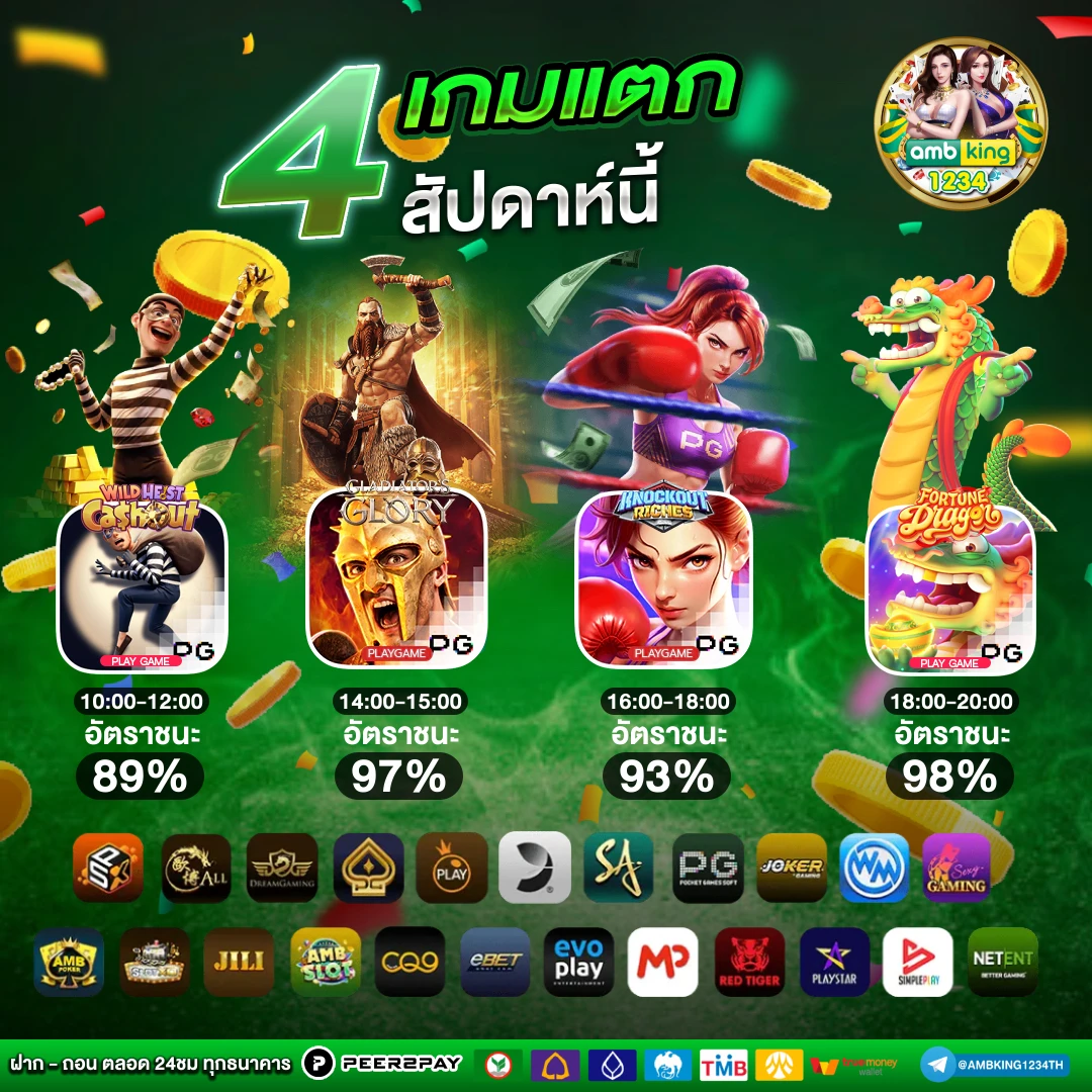 เว็บการพนัน - แบนเนอร์โปรโมชั่น