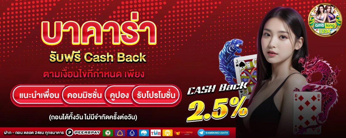 รองรับวอเลท - แบนเนอร์โปรโมชั่น