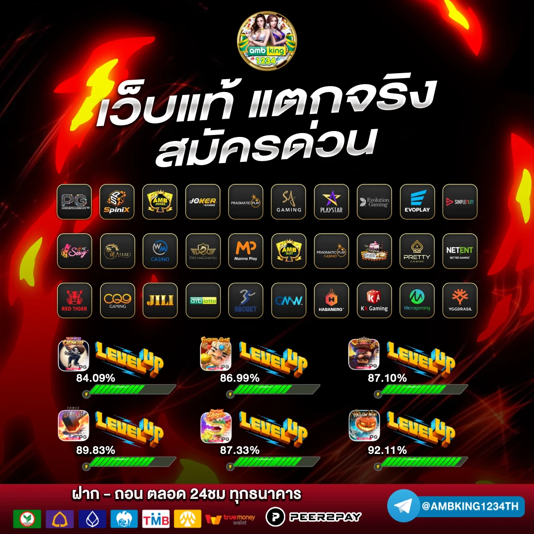 เว็บเกมสล็อตเกมส์สล็อตออนไลน์ - แบนเนอร์โปรโมชั่น